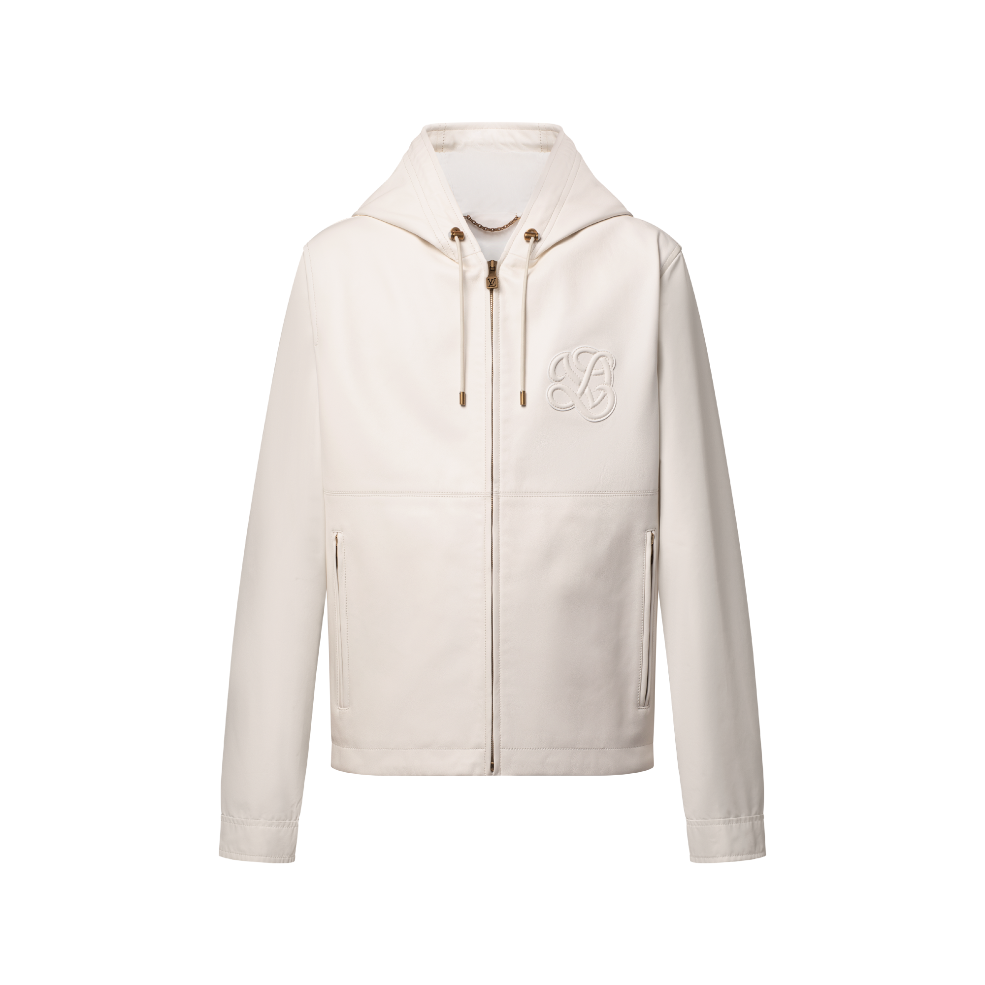 Leather Mix Hooded Blouson - Ready-to-Wear 1AHVKN | LOUIS VUITTON